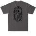 Coy Pond ?26, a Dark Grey Max Heavyweight Tee (back-view)
