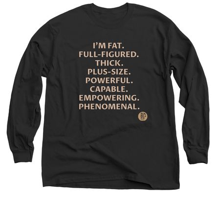 RFC Descriptors, a Black Classic Long Sleeve Tee