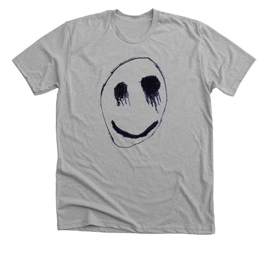 ShirTober #3: A ten-year-old drew this, a Athletic Heather Premium Unisex Tee