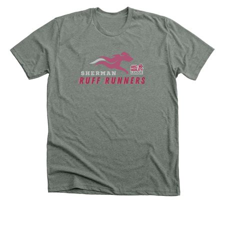 Sherman Ruff Runners, a Deep Heather Premium Unisex Tee