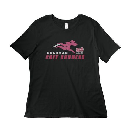 Sherman Ruff Runners, a Vintage Black Women?s Relaxed Cotton Tee
