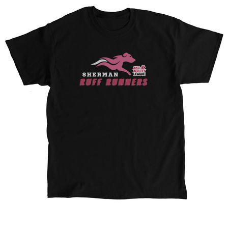 Sherman Ruff Runners, a Black Classic Unisex Tee