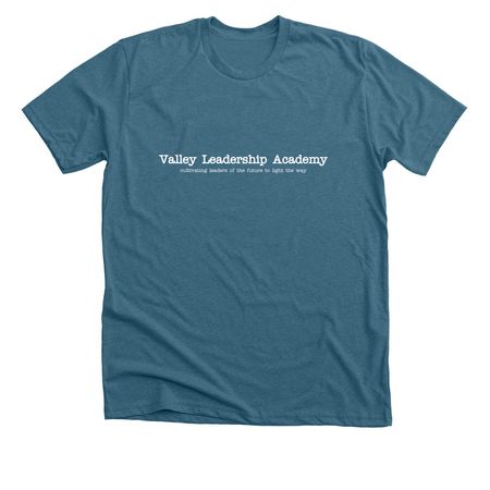 Standard School Shirt, a Heather Deep Teal Premium Unisex Tee