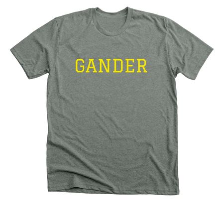 CFA Gander Islander, a Deep Heather Premium Unisex Tee