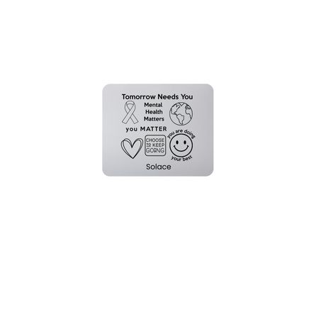 Tomorrow Needs You - Mouse Pad, a White Full Color Mouse Pad