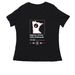 All-State MUSICIAN 2026-27, a Black Women's Relaxed V-Neck Tee