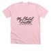 Breast Cancer Awareness, a Heather Pink Premium Unisex Tee