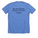 Pawfect Love, a Heather Columbia Blue Premium Unisex Tee (back-view)