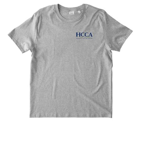 HCCA Color Logo Corner - TShirts, a Heather Grey Stanley/Stella Unisex Rocker Tee