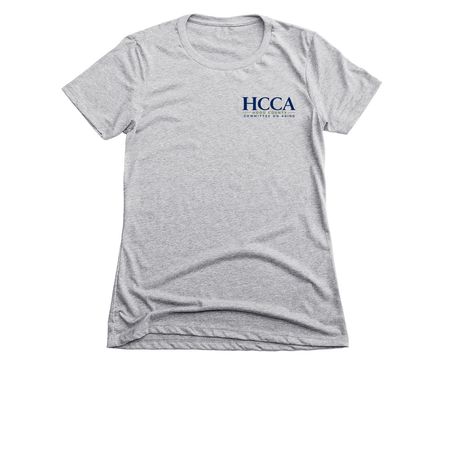 HCCA Color Logo Corner - TShirts, a Dark Heather Grey Women's Slim Fit Tee