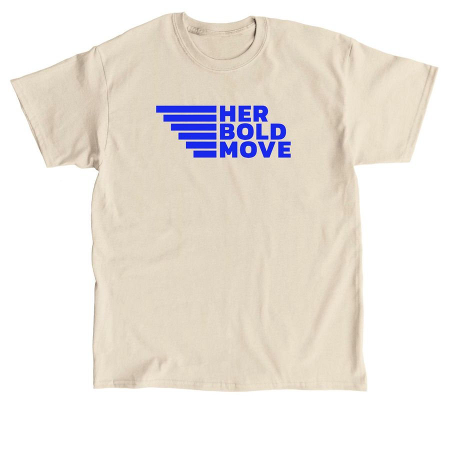 Her Bold Move - Logo&nbsp;, a Sand Classic Unisex Tee