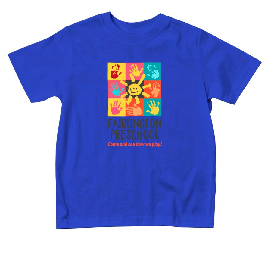 Fairlington Preschool 24.25, a Royal Blue Toddler Tee