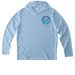 Survivor Rowing Network SDCC 2026&nbsp;, a Light Blue UV Performance Long Sleeve Hoodie