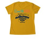 Walt Disney World Marathon Weekend ?27, a Gold Women's Performance Tee (back-view)