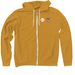 CHARM <3 Drowzy, a Heather Mustard Zip Up Hoodie