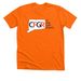 CT FOR GUN RIGHTS, a Neon Orange Premium Unisex Tee