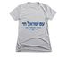 Am Yisrael Chai, a Dark Heather Grey Women's Slim Fit Tee
