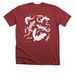 Salamander Shirt, a Heather Canvas Red Premium Unisex Tee