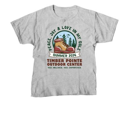 Summer 2026 Shirt- Youth Darker Font, a Sport Grey Youth Unisex Tee