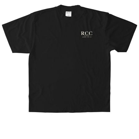 OCCUPY Until Boston Looks Like Heaven, a Black Heavyweight Garment Dye Tee