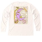 KissFist Mural Fest 2026!, a Heather Natural Premium Long Sleeve Tee (back-view)