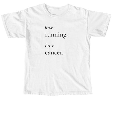 Project Purple x London Marathon, a White Comfort Colors Unisex Tee