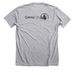 Are you Team Cat? (light shirts), a Athletic Heather Premium Unisex Tee (back-view)