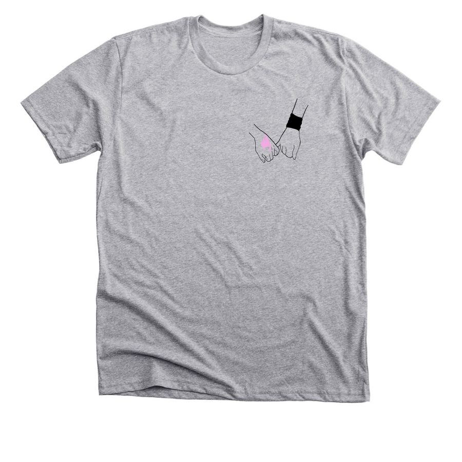 NaLu pinky swear&nbsp;, a Athletic Heather Premium Unisex Tee