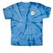 ECCR Foster, a Baby Blue Classic Tie Dye Tee