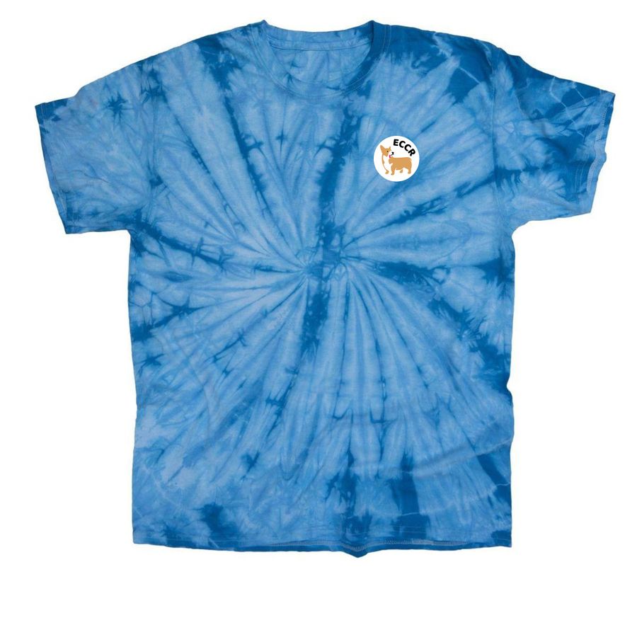 ECCR Foster, a Baby Blue Classic Tie Dye Tee