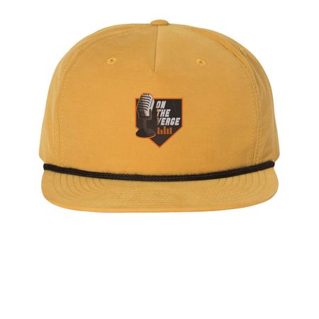 Hats, a Biscuit/ Black Printed Umpqua Snapback Cap
