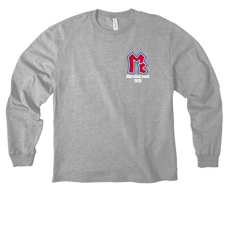 Band Booster Winter Apparel, a Athletic Heather Unisex Heavyweight Long Sleeve Tee
