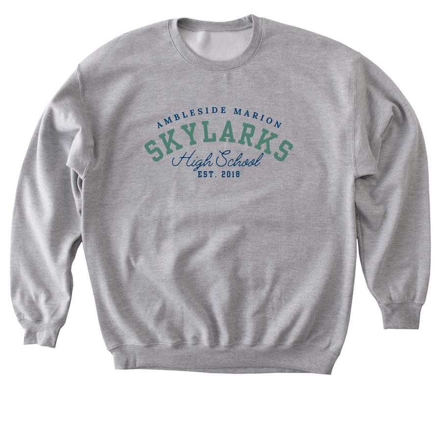 Ambleside High School, a Sport Grey Softstyle Crewneck Sweatshirt