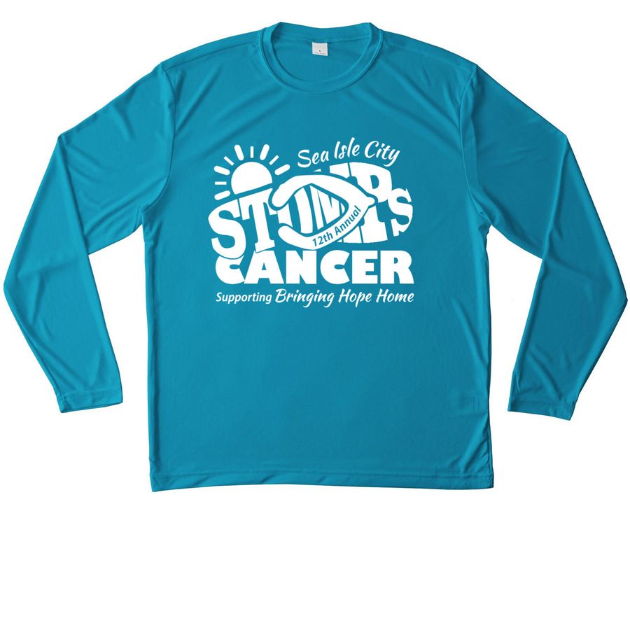 STAFF STOMP 2026 - Activewear, a Atomic Blue Unisex Performance Long Sleeve Tee