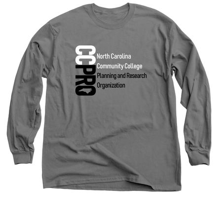 CCPRO Shirts, a Charcoal Classic Long Sleeve Tee