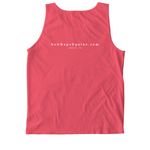 New Hope Logo Classic Collection, a Watermelon Comfort Colors Tank Top (back-view)