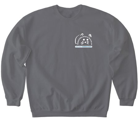 AEAR SPRING FUNDRAISER, a Charcoal Softstyle Crewneck Sweatshirt