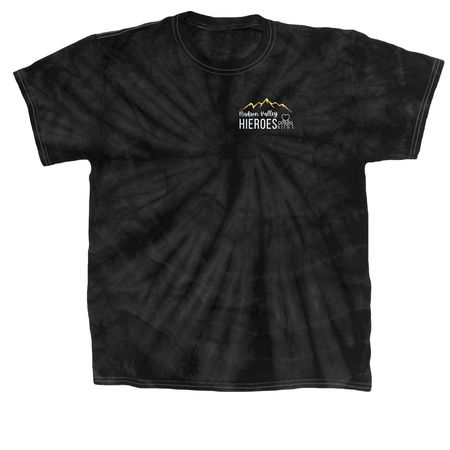 Tanks and Tees, a Black Classic Tie Dye Tee