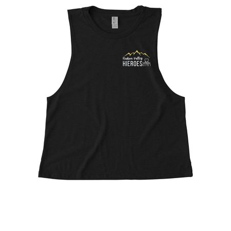 Tanks and Tees, a Deep Black Allmade Eco Triblend Women?s Muscle Tank