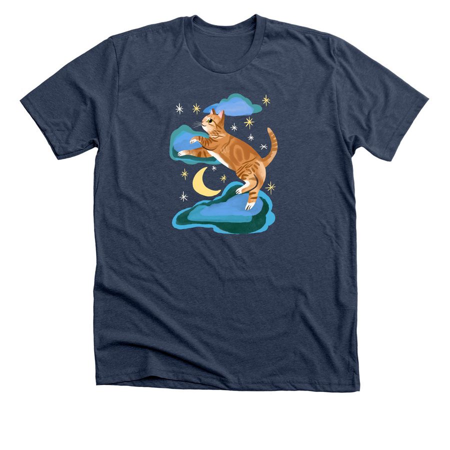 Kody Forever, a Heather Navy Premium Unisex Tee