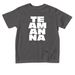 Team Anna - Toddler Shirt, a Charcoal Toddler Tee