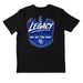 Hampton Standards, a Black Nike Dri-FIT Jersey Blend Performance Tee (back-view)