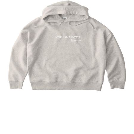 John 3:16, a Eco Heather Stanley/Stella Women?s Stella Nora Pullover Hoodie