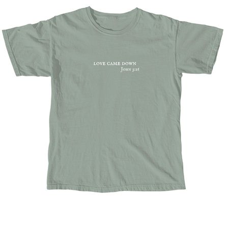 John 3:16, a Bay Comfort Colors Unisex Tee