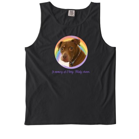 Finally Chosen, a Black Comfort Colors Tank Top