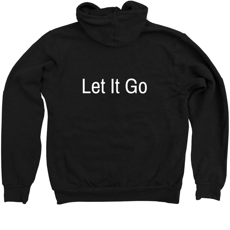 The Barrow Group, a Black Zip Up Hoodie (back-view)