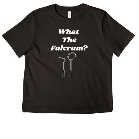 What the Fulcrum?, a Black Women's Heavyweight Tee