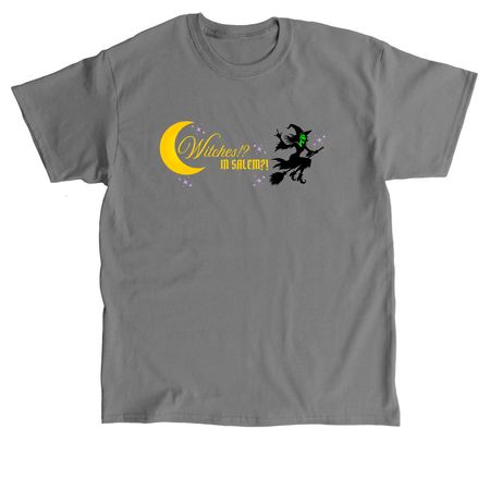 Witches!? In Salem!? Merch, a Charcoal Classic Unisex Tee