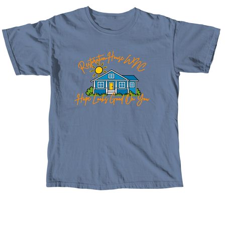 Hope Looks Good On You, a Blue Jean Comfort Colors Unisex Tee