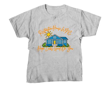 Hope Looks Good On You, a Sport Grey Youth Unisex Tee